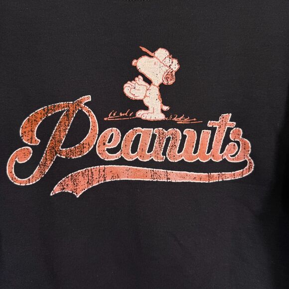 Desert Dreamer Peanuts Sweatshirt Womens Small Snoopy Baseball Graphic Sweater - Picture 4 of 9